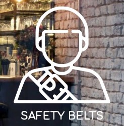car-safety-belt-front-door-logo