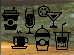 drinks-signage-design-set-black